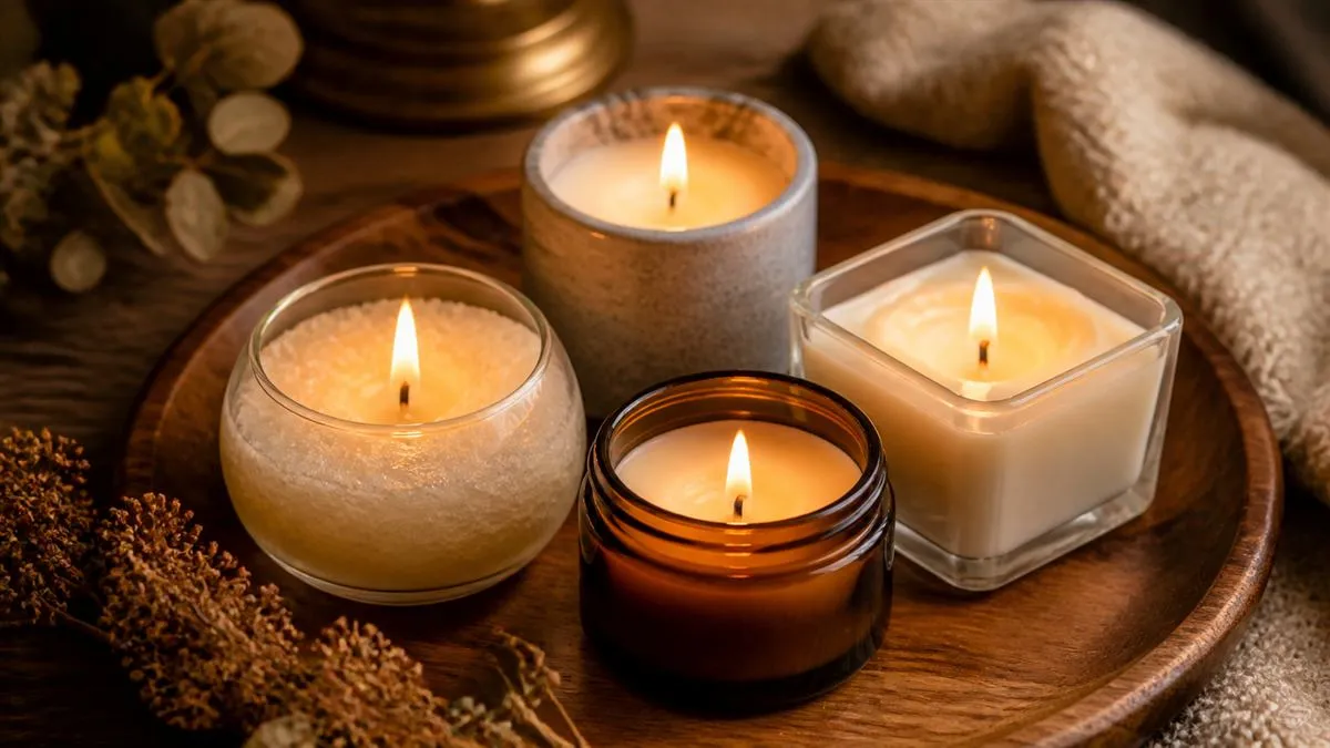 Candle Wax Types Compared: Soy, Beeswax, Paraffin, and Coconut